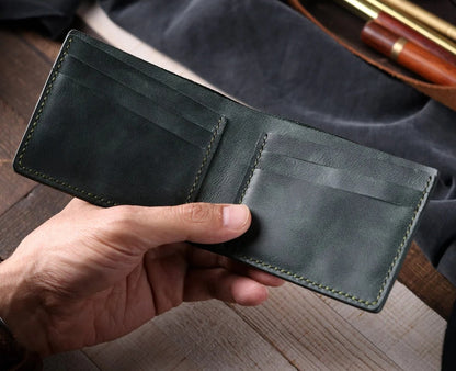 Thebes Classic Bifold Leather Wallet