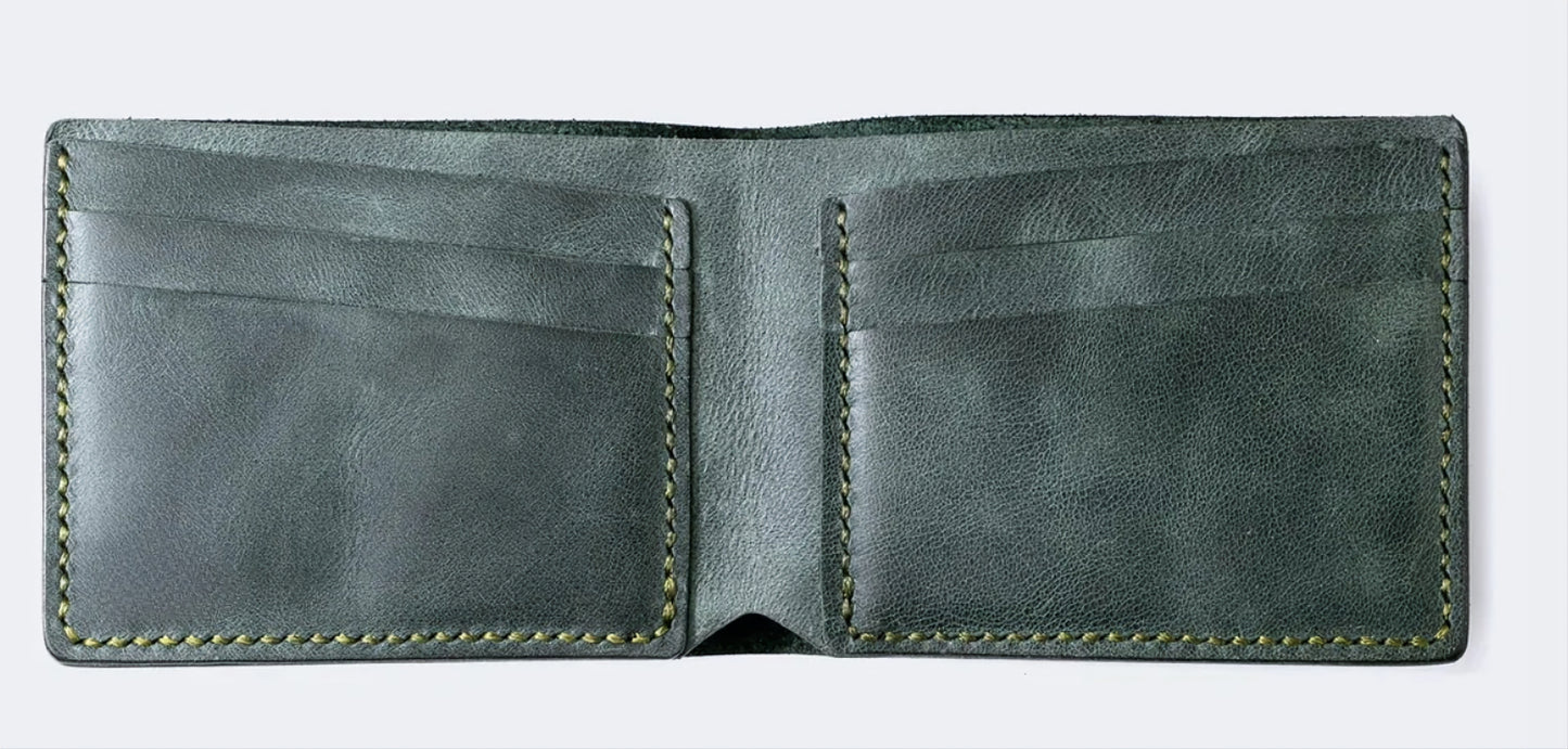 Thebes Classic Bifold Leather Wallet